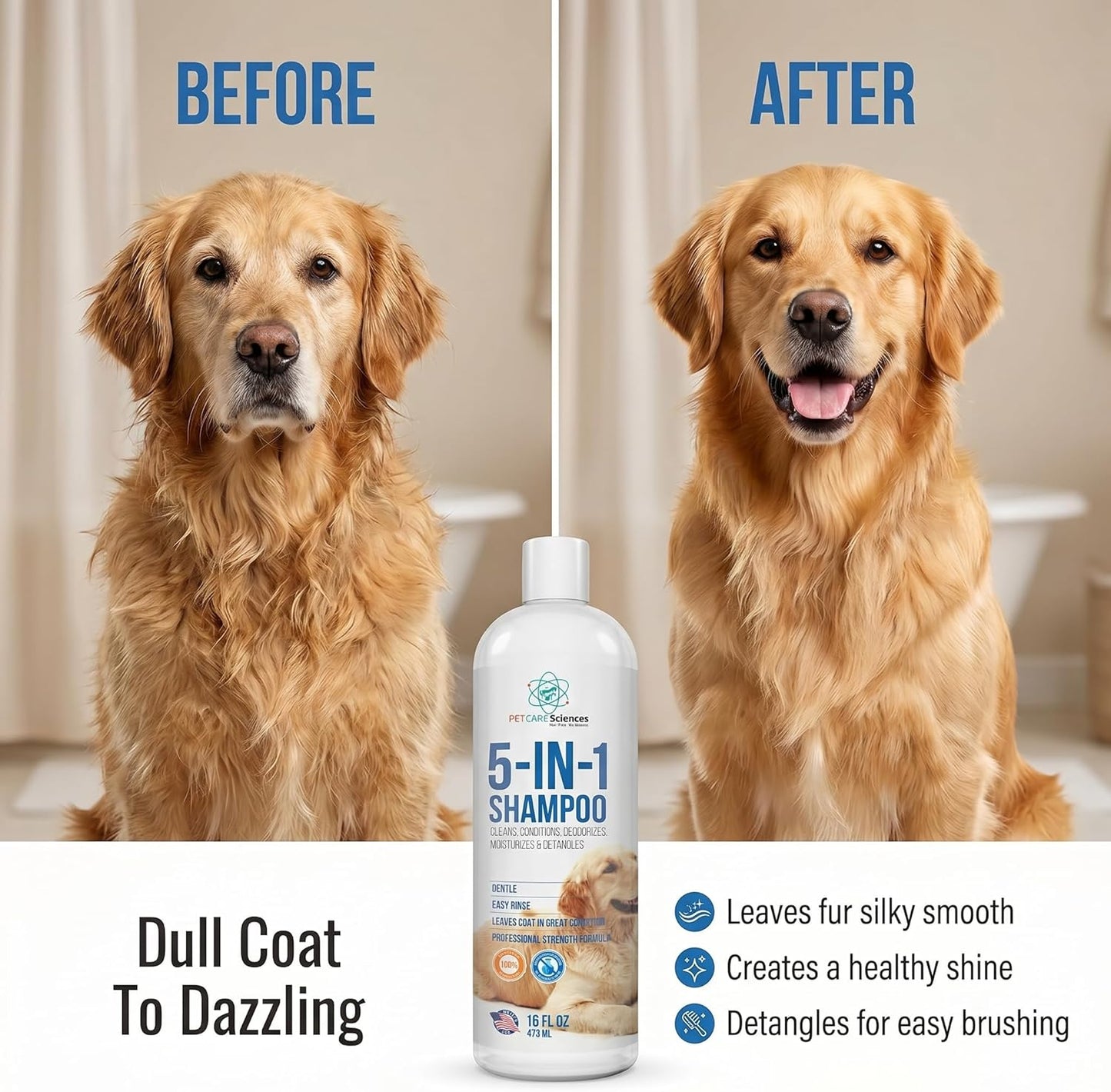 PET CARE Sciences® 5-in-1 Dog Shampoo
