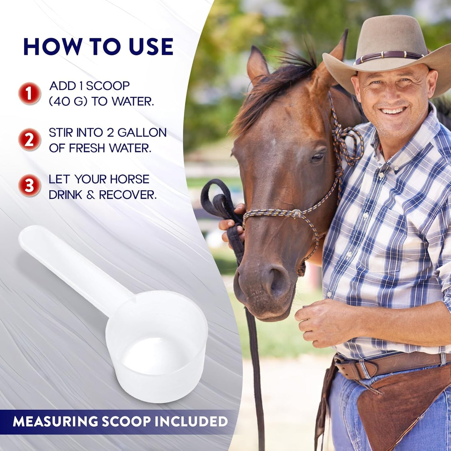 5lb Horse Electrolytes Powder | Electrolytes for Horses | Horse Electrolyte Supplements | Crisp Apple Flavor | Made in the USA