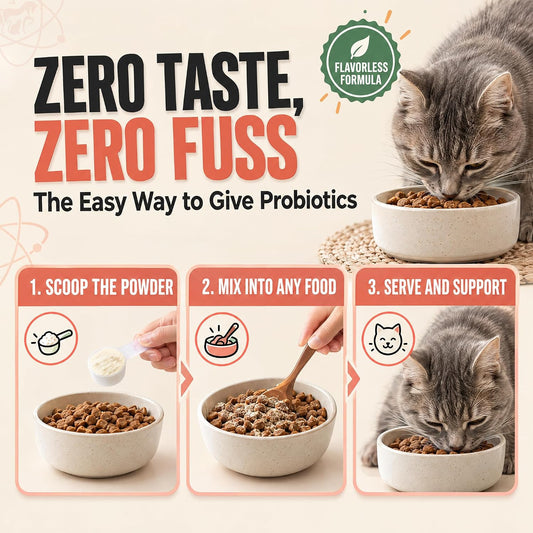 Probiotics + Prebiotics for Dogs and Cats – 60 Scoops
